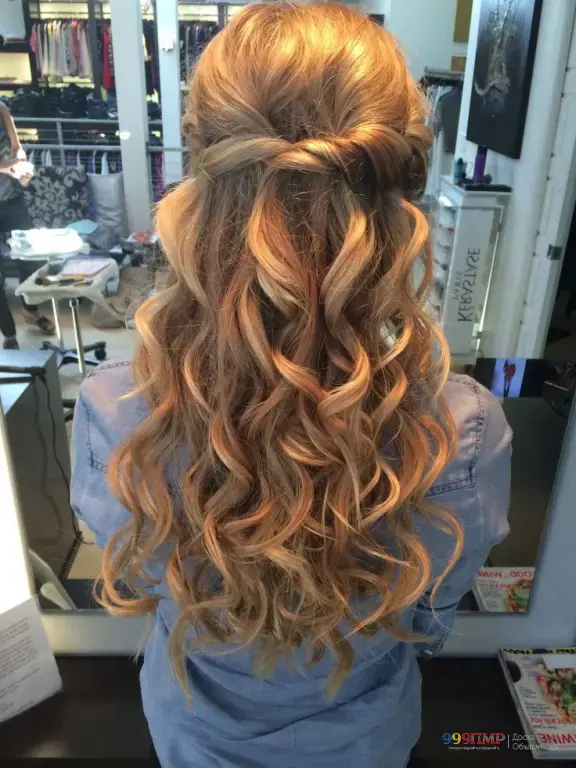 Укладка кудрей от мастера Natalia Gavrilova